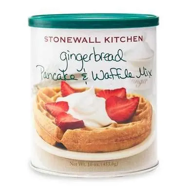 Stonewall Kitchen Gingerbread Pancake & Waffle Mix – 16 Oz Box 1
