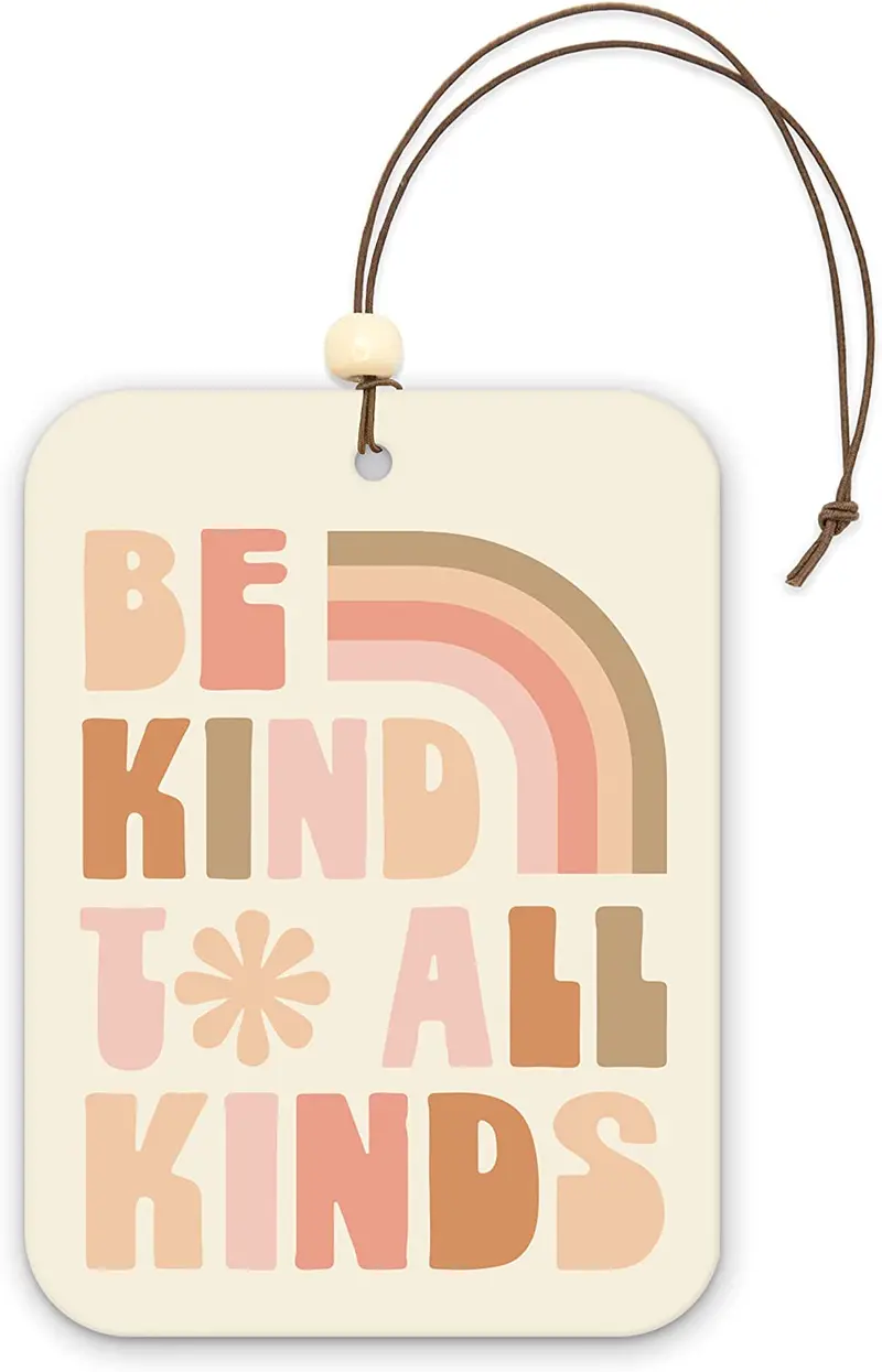 Studio Oh! Car Air Freshener: Be Kind To All Kinds 1