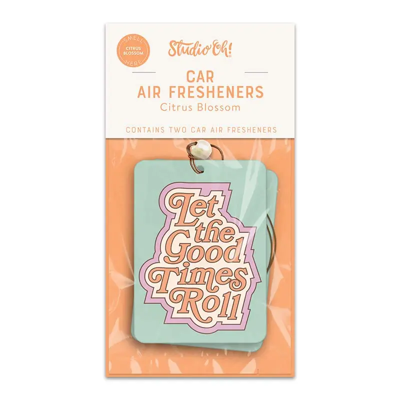 Studio Oh! Car Air Freshener: Let The Good Times Roll 1