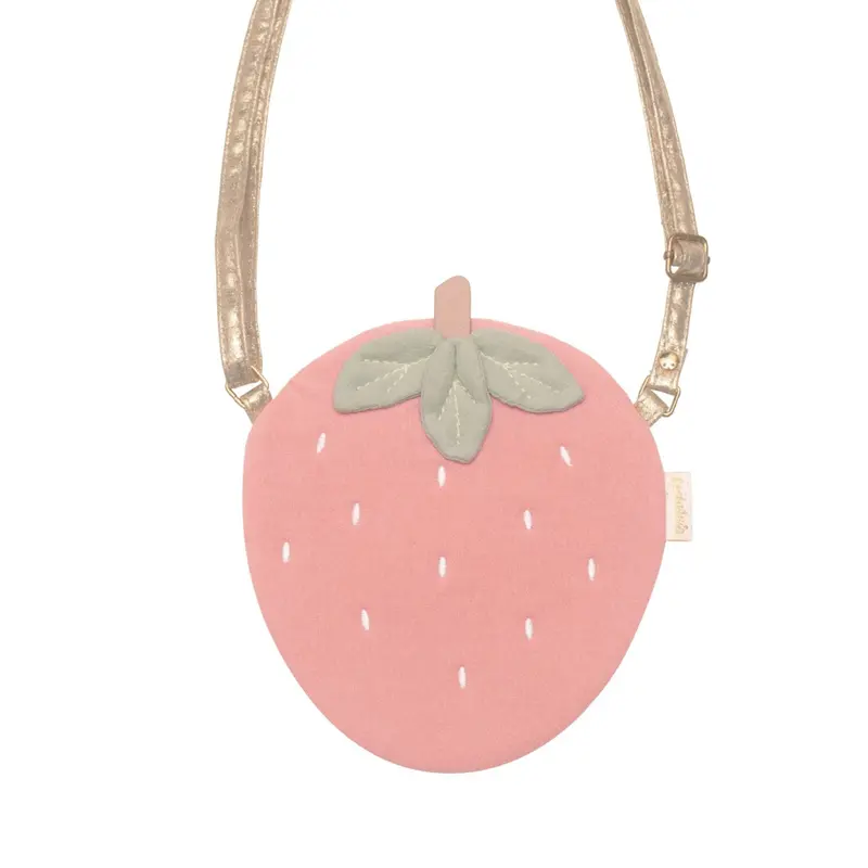 Sweet Strawberry Printed Shoulder Bag 1
