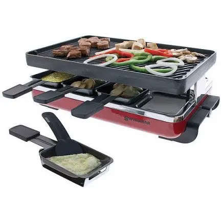 Swissmar Cast Iron Raclette Grill For Melting And Serving 1