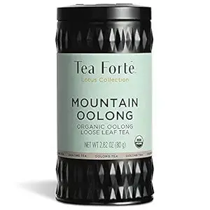 Tea Forté Lotus Mountain Oolong – Premium Loose Leaf Tea 1