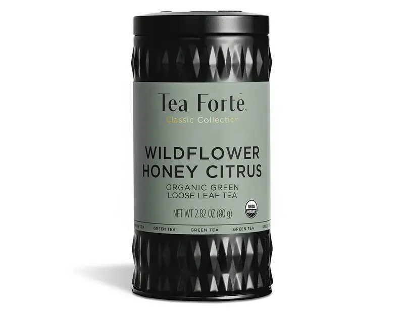 Tea Forté Wildflower Honey Citrus Blended Loose Leaf Tea 1