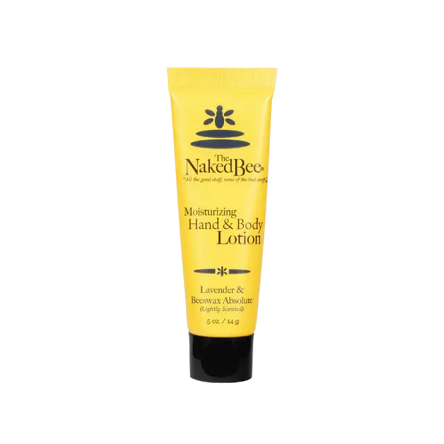 The Naked Bee Lavender Beeswax Hand Lotion – 0.5 Oz Travel Size 1