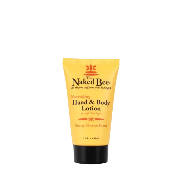 The Naked Bee Orange Blossom Hand Lotion – 1.5 Oz Travel Size 1