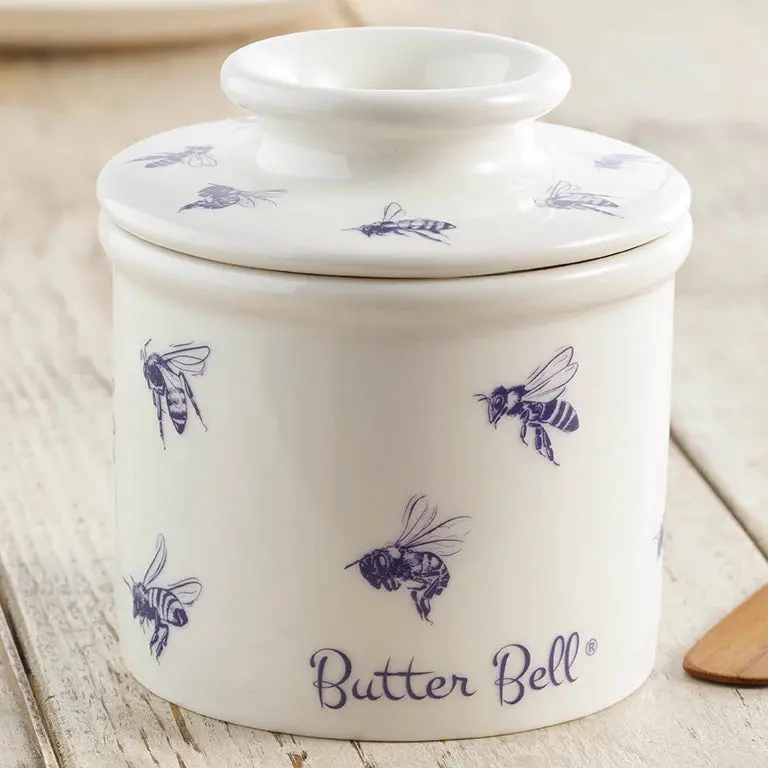 The Original Butter Bell Honey Bee Design Butter Crock – Artisan Butter Storage 1