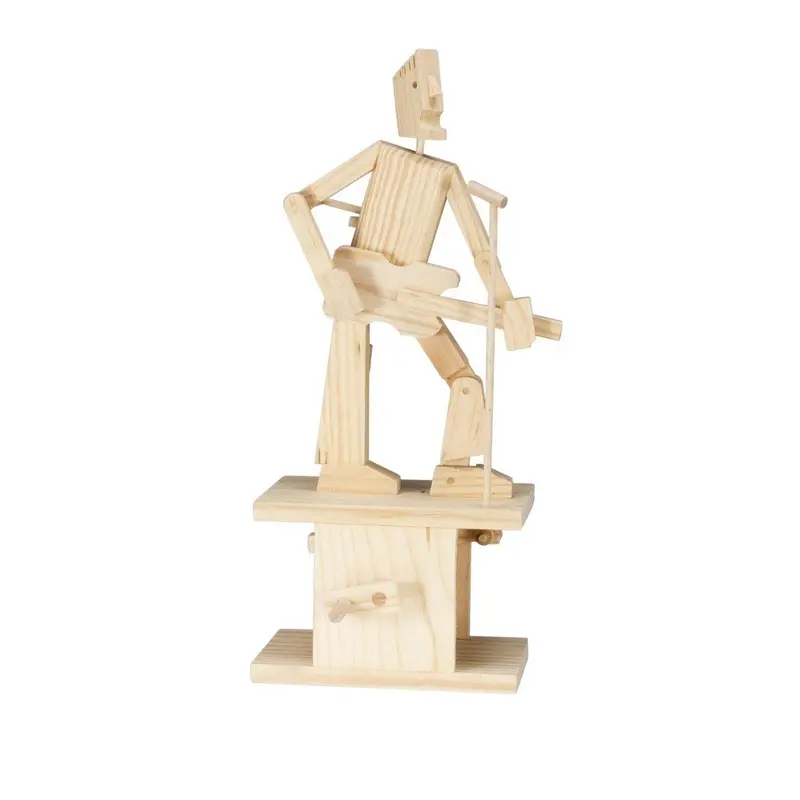 Timberkits Wooden Guitarist Model Kit 1