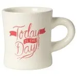 Today Diner Mug – Retro-Inspired Ceramic Coffee Cup 1