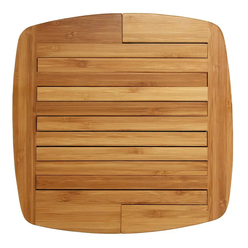 Totally Bamboo Adjustable Heat-Resistant Trivet For Countertops And Serving 1