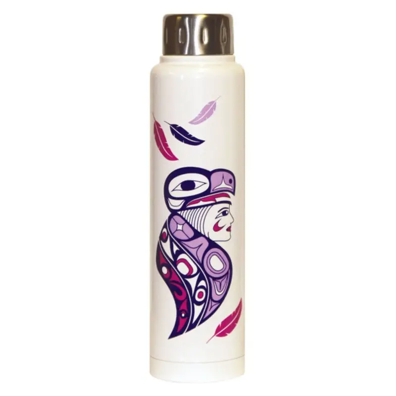 Totem-Design Vacuum-Insulated Stainless Steel Bottle 1