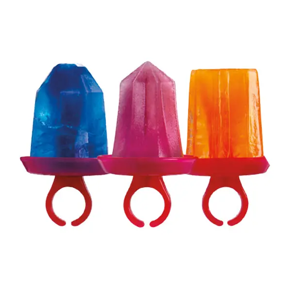 Tovolo Jewel Pop Molds – Elegant 6-Cavity Ice Pop Set 1