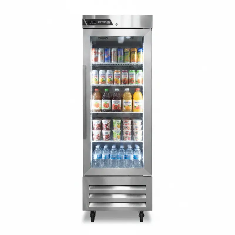 Traulsen Centerline 27-Inch Half-Glass Right-Door Refrigerated Cooler – 20.5 Cu. Ft. (Clbm-23R-Hg-R) 1