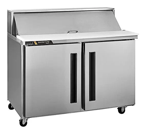 Traulsen Clpt-6024-Sd-Lr 60-Inch Mega Top Solid-Door Sandwich And Salad Prep Table 1