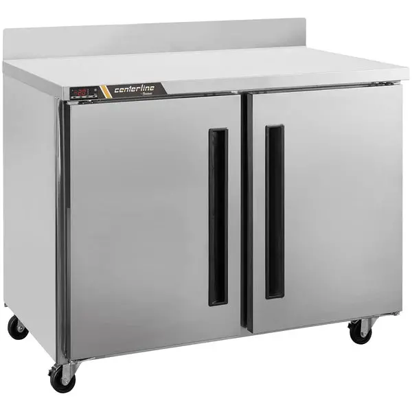 Traulsen Cluc-36R 36-Inch Double-Door Centerline Refrigerated Prep Table 2