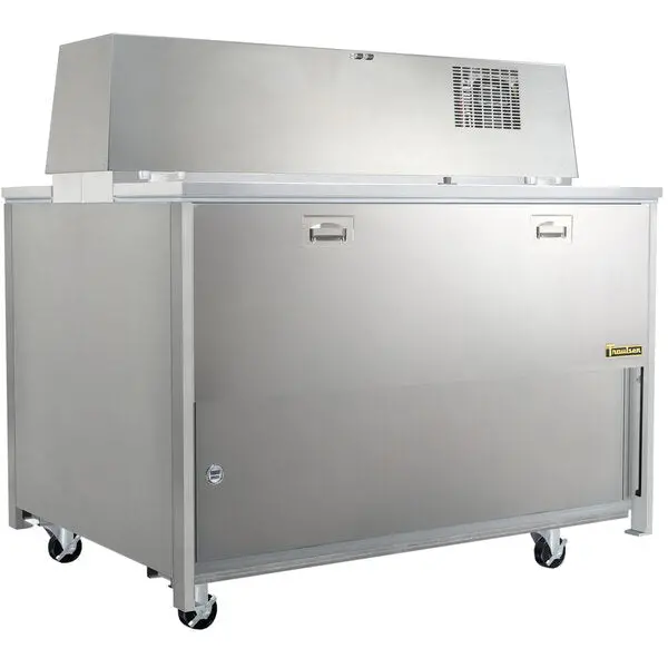 Traulsen Rmc34S4 34-Inch Single-Sided School Milk Cooler With 4" Swivel Casters 1