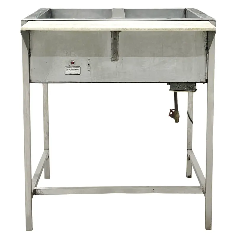 Two-Compartment Electric Steam Table – Commercial Food Holding Unit (Used, Model For02332) 1