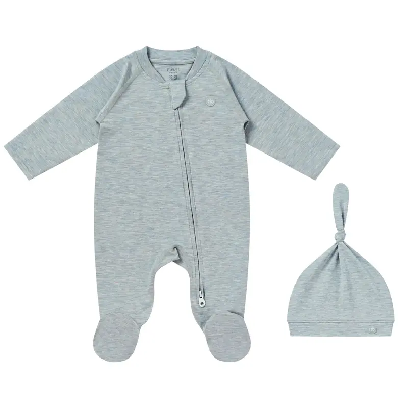 Two-Piece Bamboo/Cotton Baby Gift Set 1
