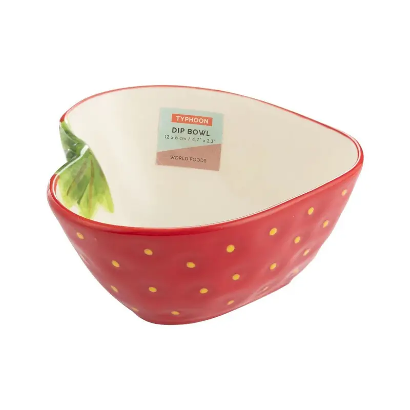 Typhoon Foods Strawberry-Patterned 4.7-Inch Serving Bowl 1