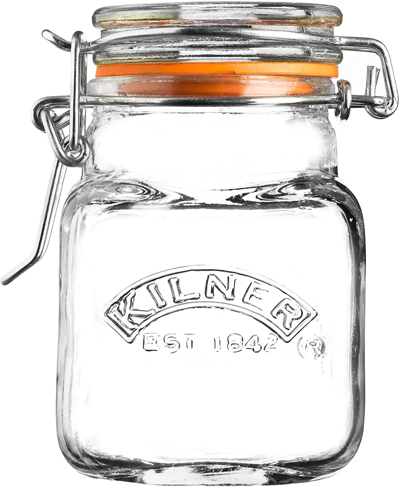 Typhoon Homewares Kilner 2 Oz Square Spice Storage Jar 1