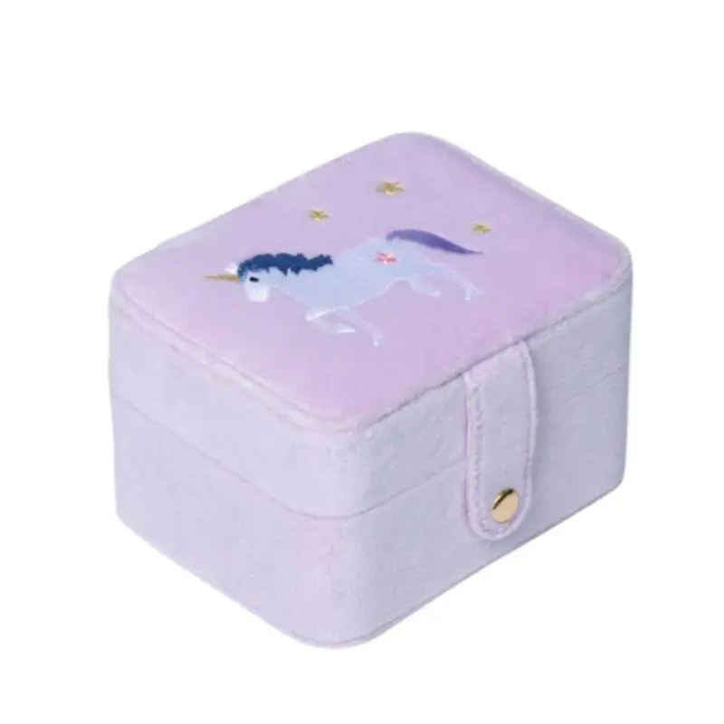 Unicorn Illustration Jewelry Storage Box 1