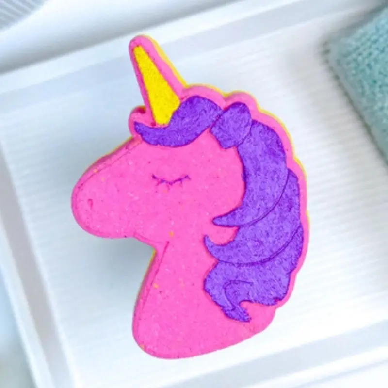 Unicorn-Shaped Bath Bomb Featuring A Mini Shoe Charm 1
