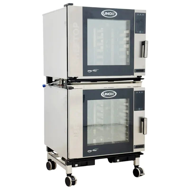 Unox Cheftop Xavc-06Fs-Eprm Double-Deck Electric Combi Oven With Mini Mind Maps Technology 1