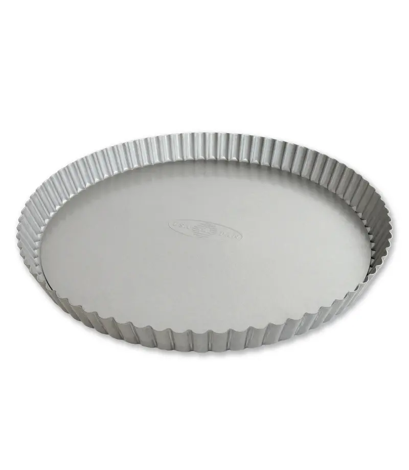 Usa Pan 10-Inch Fluted Tart Pan With Removable Bottom 1