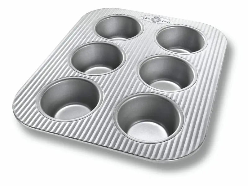 Usa Pan 6-Cup Nonstick Muffin Tin 1