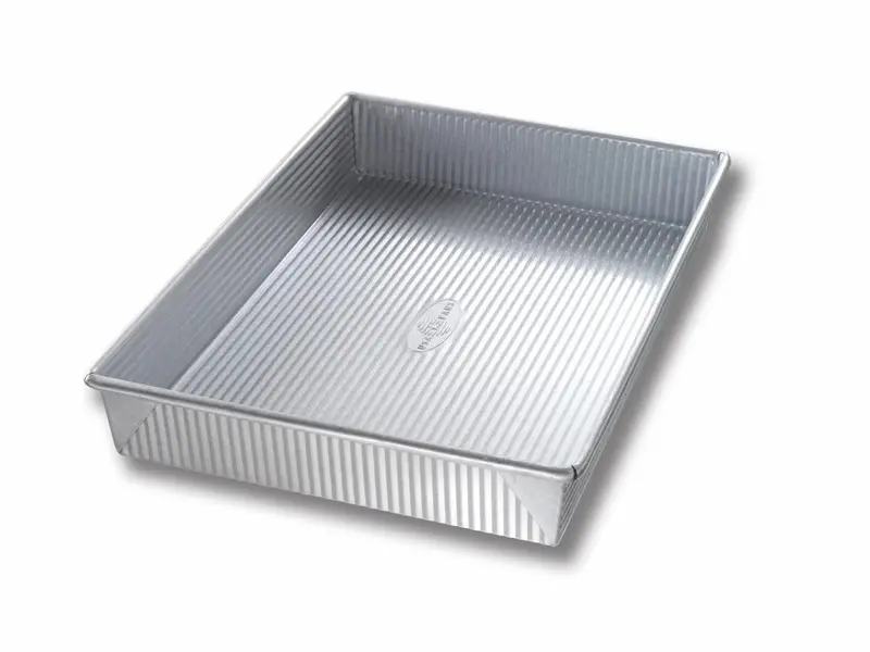 Usa Pan Rectangle Layer Cake Pan – Deep-Wall Design 1