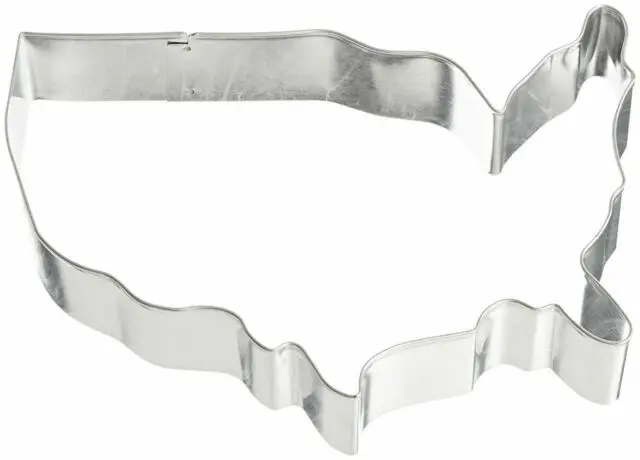 Usa-Shaped Cookie Cutter For Patriotic Baking 1