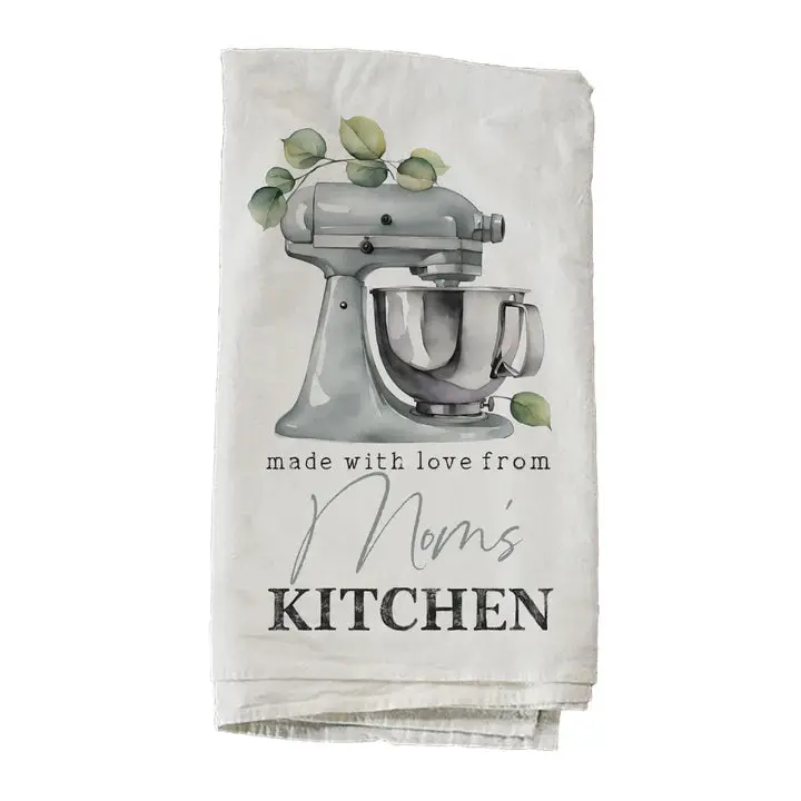 Vintage-Style Kitchen Mixer Dish Towel – Kendrick Home 1
