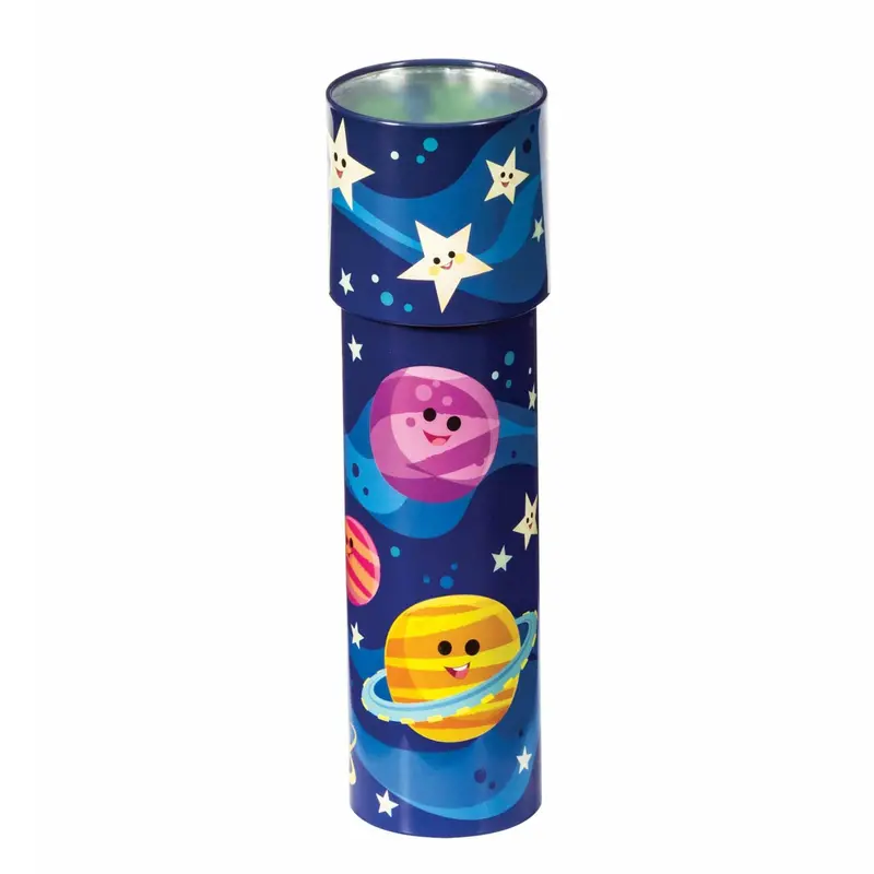 Vintage-Style Tin Kaleidoscope – Starlight Pattern 1