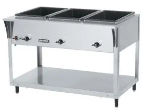 Vollrath For01686 Three-Pan Electric Hot Food Table 1