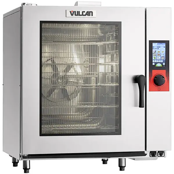 Vulcan 10-Pan Half-Size Boilerless Electric Combi Oven – Tcm-101E-208 1