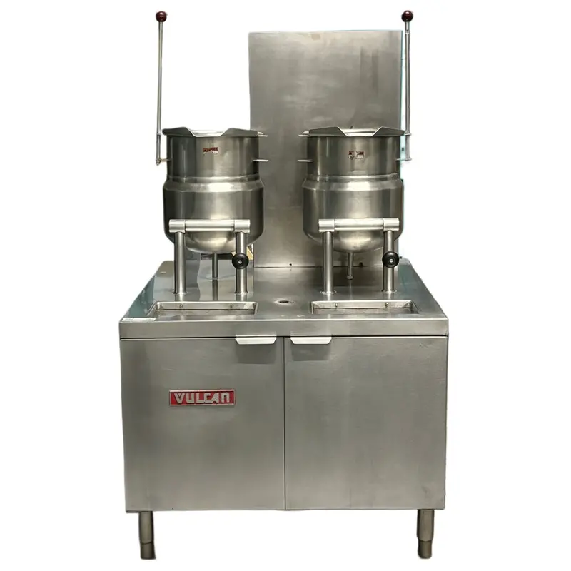 Vulcan 2X24-Quart Gas-Fired Tilting Jacketed Kettle – For02003 1