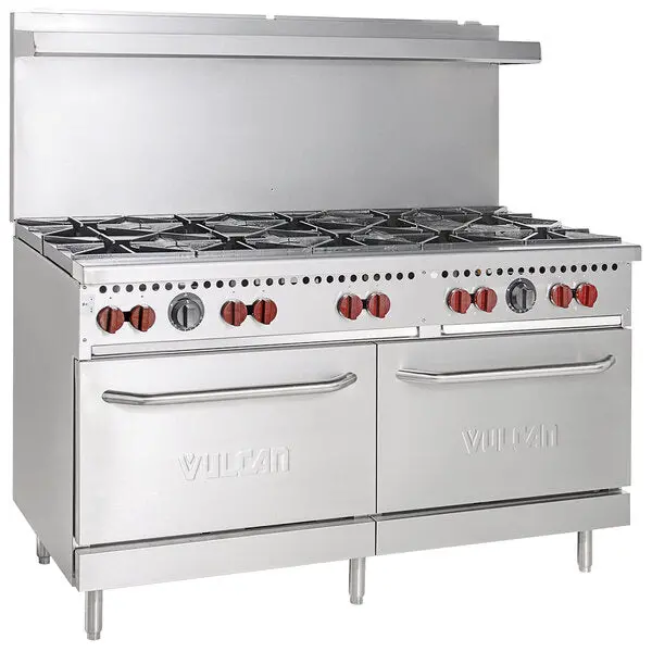 Vulcan Sx60-10Bn 60-Inch Natural Gas Range With 10 Burners & Dual Standard Ovens 1