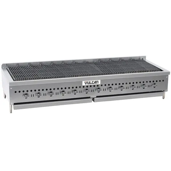 Vulcan Vccb72-P 72-Inch Liquid Propane Heavy-Duty Charbroiler 1