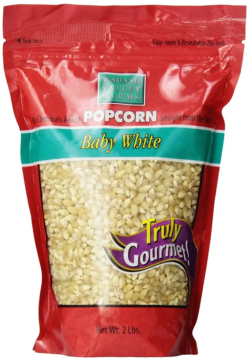 Wabash Valley Farms Baby White Popcorn Kernels 1