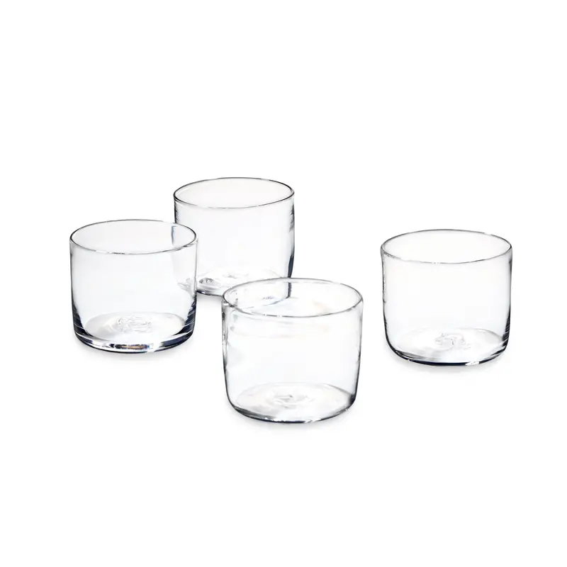 Walden Clear Glass Tumbler Set – Four-Piece Collection 1
