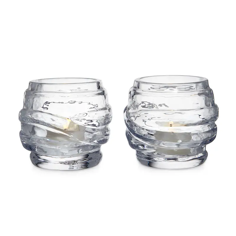 Waterbury Tealight Set – Two Pieces In Elegant Gift Box 1