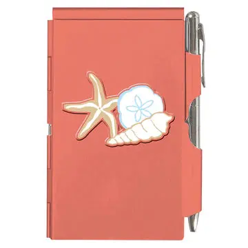 Wellspring Coastal Starfish Flip Notebook – Beach-Themed Memo Pad 1