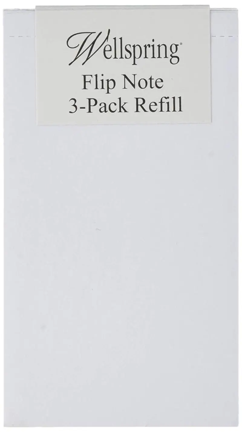 Wellspring Flip Note Refill Pack – 3 Lined Pads 1