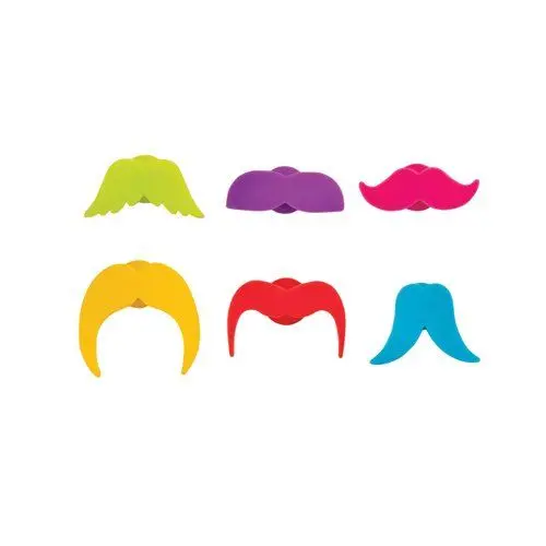 Whiskers Reusable Drink Markers – Set Of 6 1