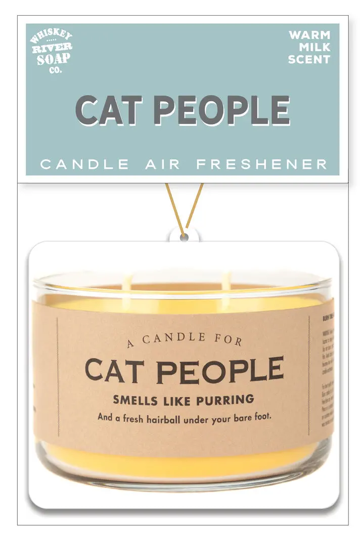 Whiskey River 'Cat People' Car Air Freshener 1