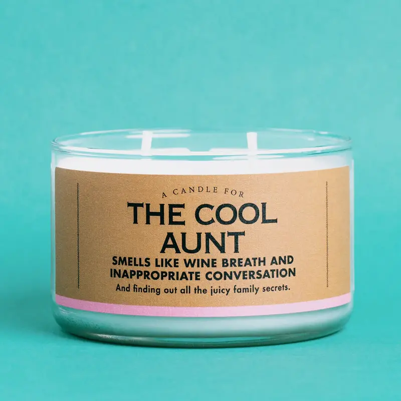 Whiskey River 'Cool Aunt' Scented Candle – 10 Oz 1