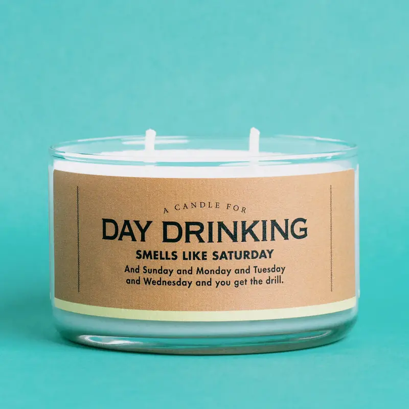 Whiskey River Day Drinking Scented Candle 1