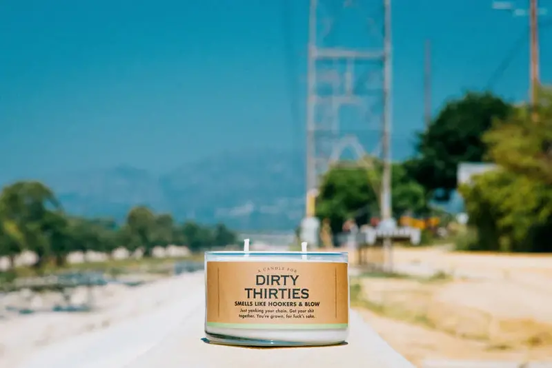 Whiskey River Dirty Thirties Candle – Vintage-Inspired 10 Oz Scented Soy Wax 1
