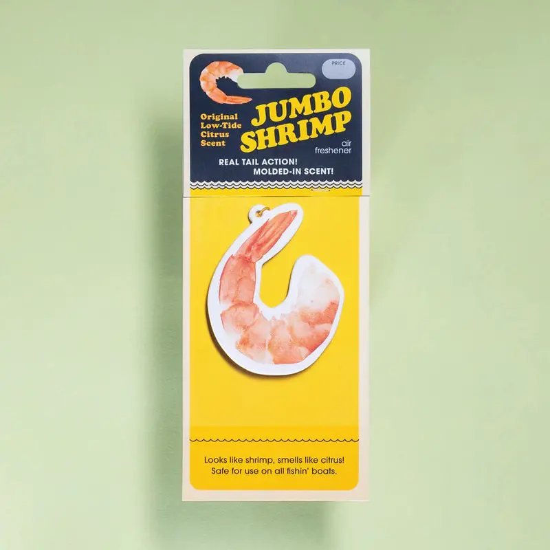 Whiskey River Jumbo Shrimp Scented Air Freshener – Fun Coastal Fragrance 1