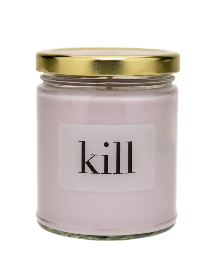 Whiskey River 'Kill It' Scented Soy Candle 1
