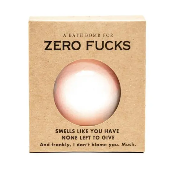 Whiskey River Zero F'S Bath Bomb 1